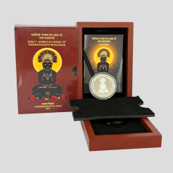 2900TH Janm Kalyanak of Parshvanath Bhagwan (Denomination of ₹ 900) Proof -Wooden Packing
