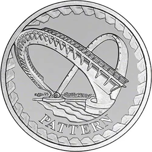 2003 Whole Coin Set UK Pattern £1 Set Silver Proof Bridges with certificate extermaly rare set