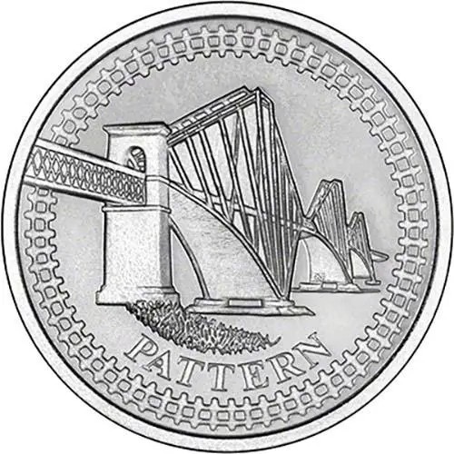 2003 Whole Coin Set UK Pattern £1 Set Silver Proof Bridges with certificate extermaly rare set