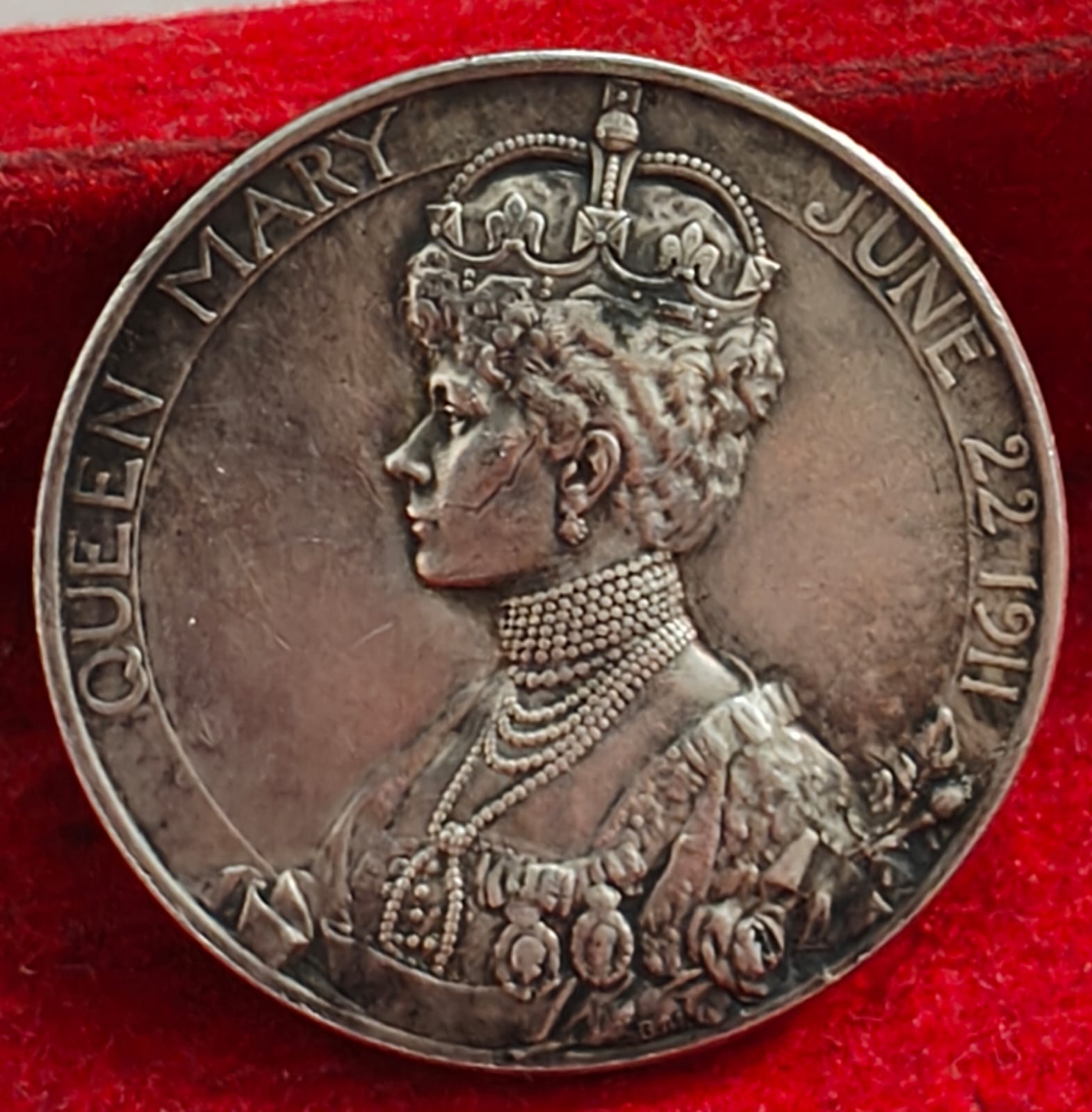 United Kingdom Medal 1911 - George V Coronation; Royal Mint, silver, 31mm Silver (.925) Weight 12.7 g Extermaly rare medal