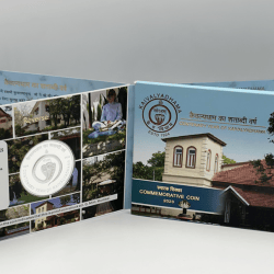 Centenary Year of Kaivalyadhama 2023 (Denomination of `100) Mumbai Mint Rare ((Proof Set))