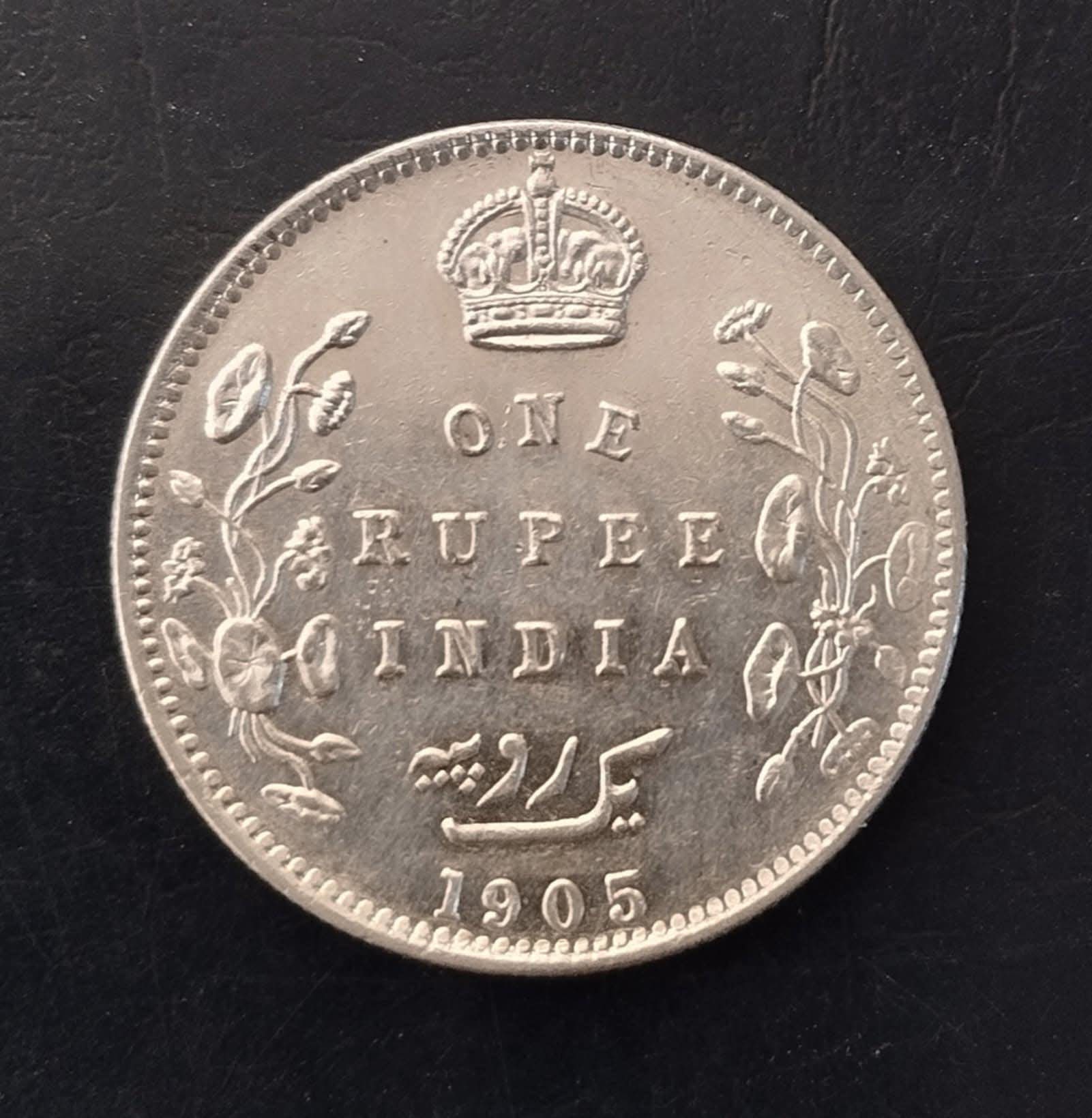 British India Emperor & king Edward VII YEAR:1905 Condition as per image Same and similar piece available