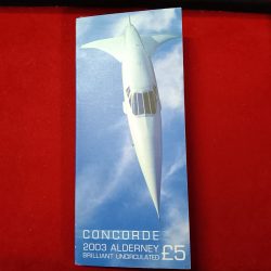 Extremely Rare Proof Coin Set 5 Pounds Concorde 1970-2003 year Proof Coin Set British Airways British Government Royal Mint United Kingdom