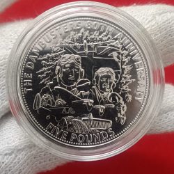 Charles III Bailiwick of Jersey 5 Pounds 80 th Anniversary The Dambusters 2023 Year Proof Coin Issue Pitcarin Islands
