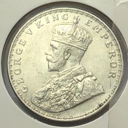 British India George V One Rupee 1922 Silver Coin Bunc Rare