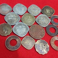 British Coin Lot of 16 Coins
