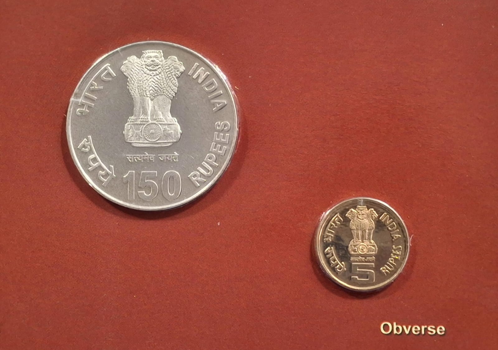 Income TAX 150 Years of Building India Chanakya (Proof Set) Kolkata Mint