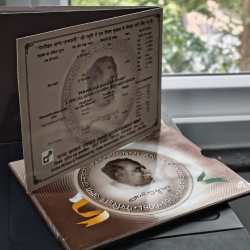 Perarignar Anna Centenary 1909- 1969 Rare 2 Coins (UNC Set) Kolkata Mint