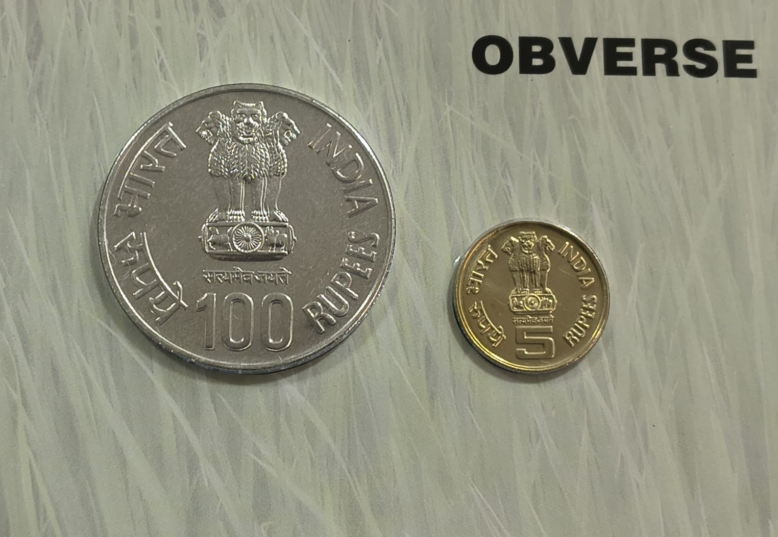 C.Subramaniam Birth Centenary -2010 Rare 2 Coins (UNC Set) Mumbai Mint
