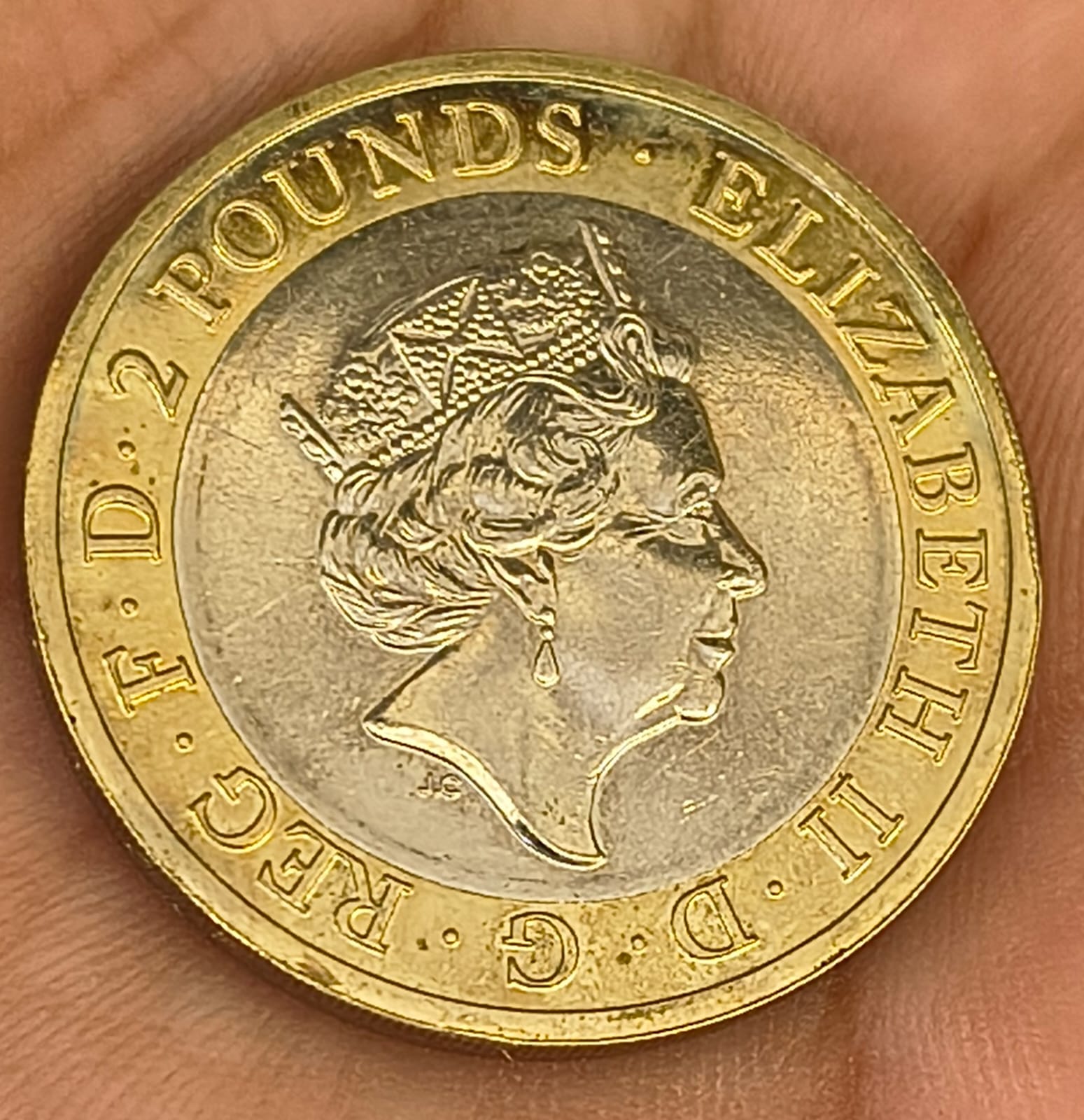 United Kingdom 2 Pounds - Elizabeth 2019 II D-Day Anniversary; Gold Proof Rare Coin #A- 423
