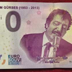 Turkey 0 Euro - Muslum Gurses GEM UNC Legal Tender Country Issue