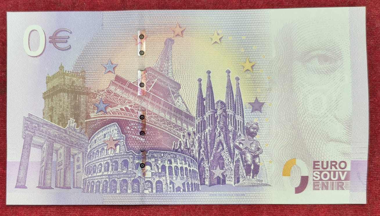 Italy 0 Euro - David di Michelangelo - FirenzeGEM UNC Legal Tender Country Issue