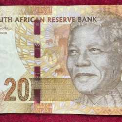South Africa 20 Rand Without Omron rings rare note