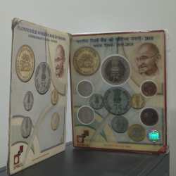 Platinum Jubilee of Reserve Bank of India - 2010 Commemorative Coins - 1935-2010 Mumbai Mint (UNC Set) Rare