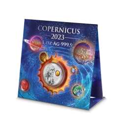 Coin Malta Copernicus- 5 Euros Silver Be 2023 Colour Rare beautiful set