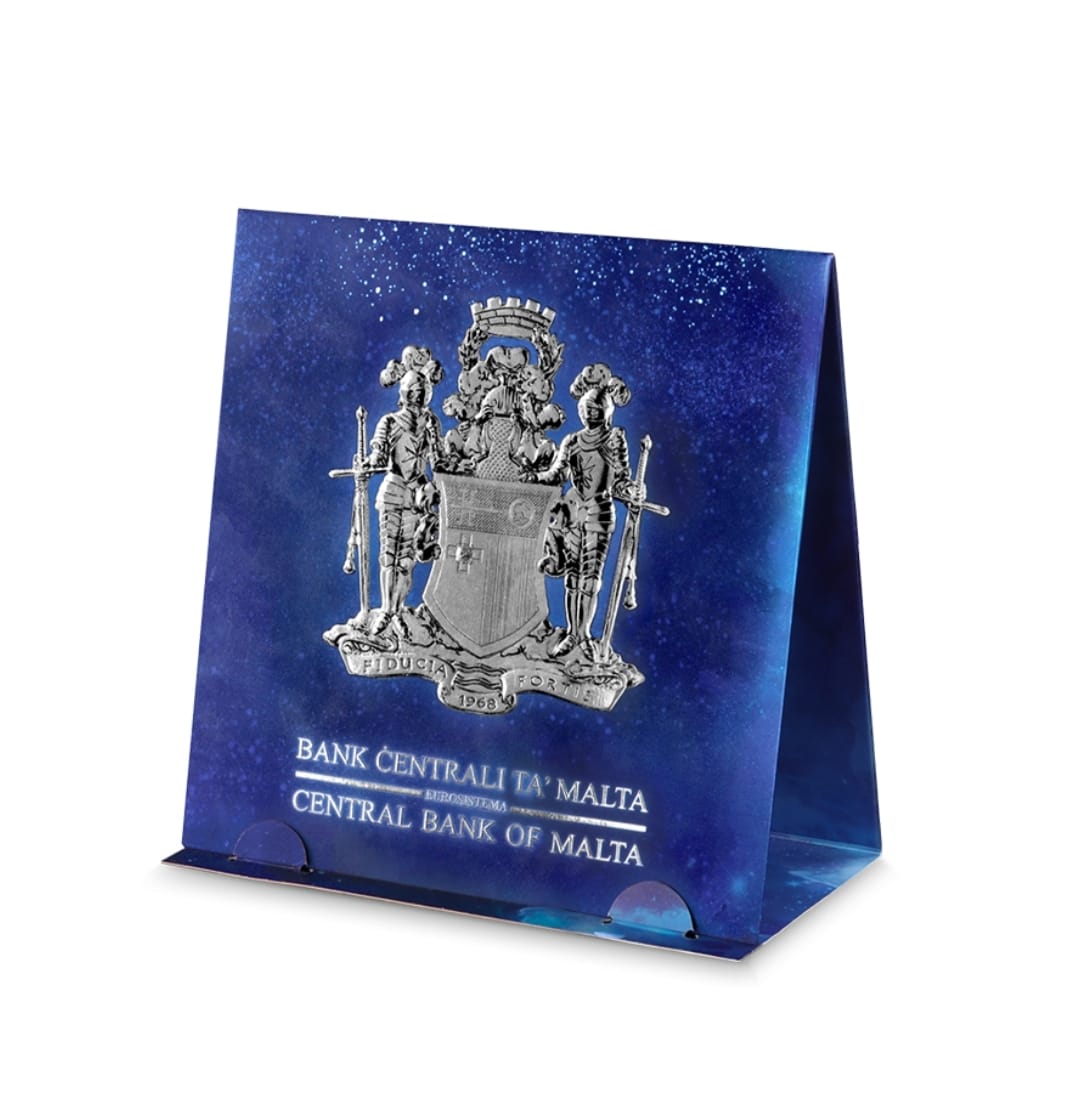 Coin Malta Copernicus- 5 Euros Silver Be 2023 Colour Rare beautiful set