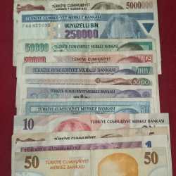 17 different Turkey all different denomination rare ( 17 note set)