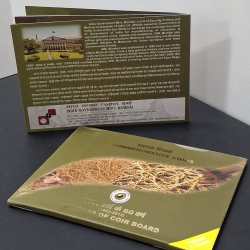 60 Years of COIR Board (1953-2013) Rare 2 Coin (Proof Set) Mumbai Mint