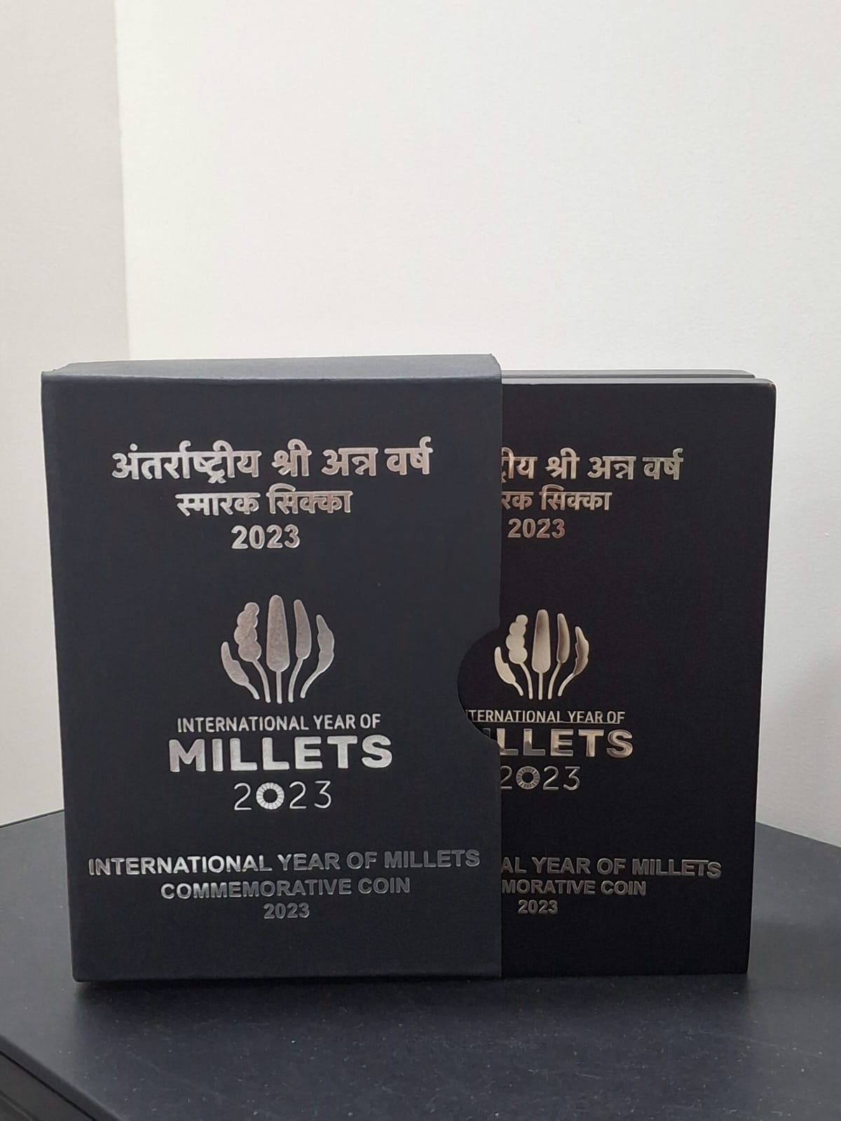 International Year of Millets 2023 (Denomination of `75) – Wooden Packing (Proof)