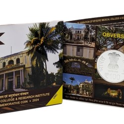 Centenary Celebration of Mysore Medical college & Research Institute 2024 Rare Mumbai Mint (UNC Set)