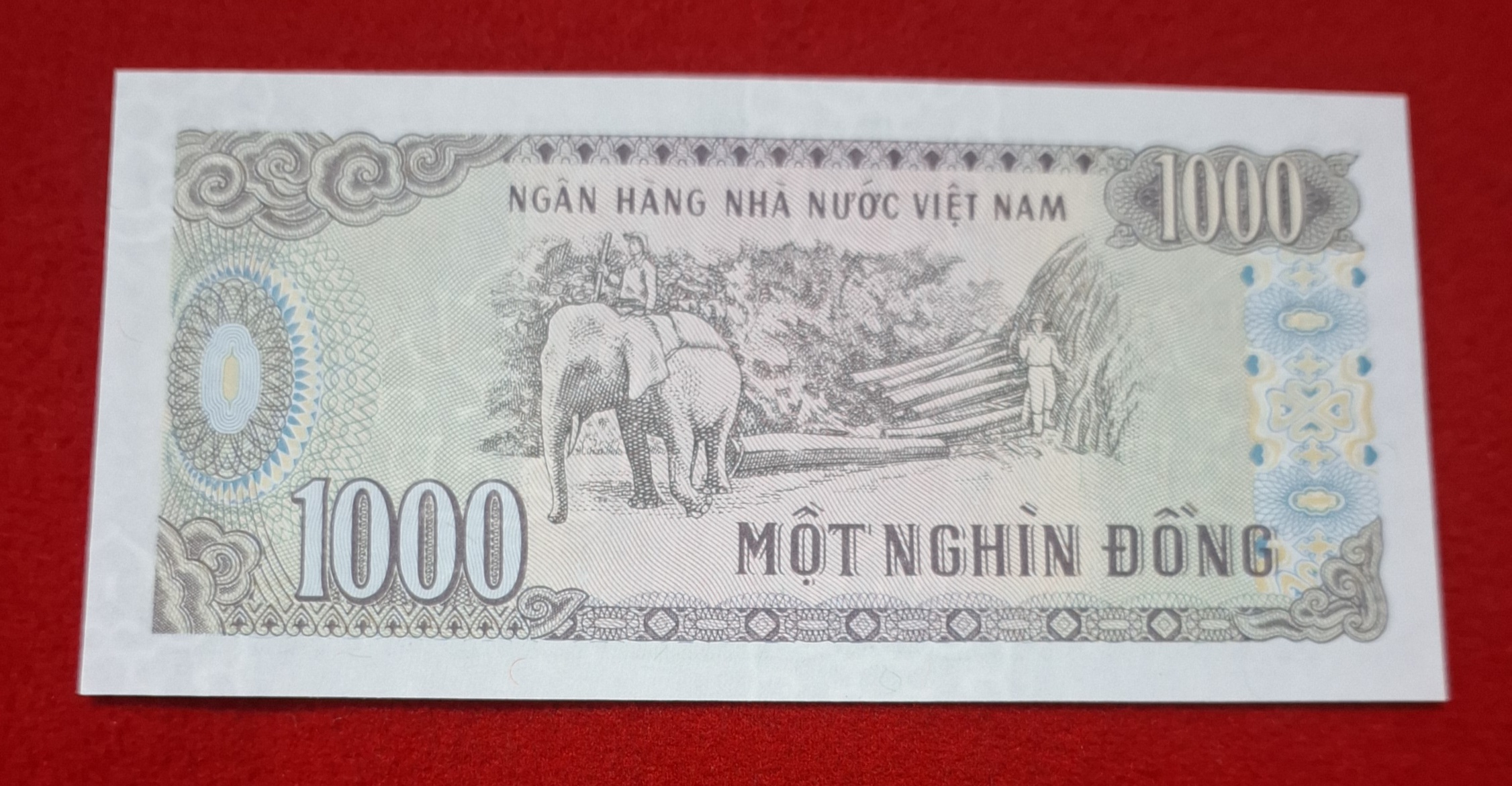 Rare Vietnam 1000 DONG Note Ending 786 GEM UNC Condition
