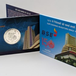 150 Years of Bombay Stock Exchange 2024 Rare Mumbai Mint (UNC Set)