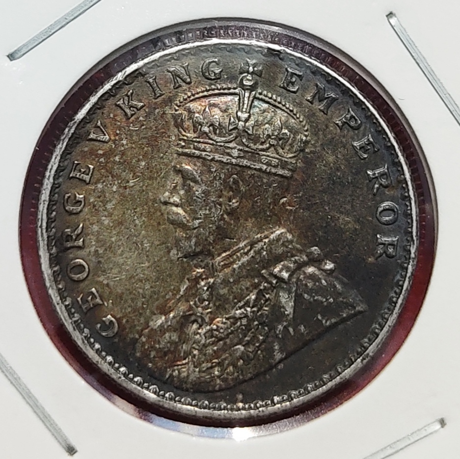 One Rupee Silver High Condition Coin George V 1919 Bombay Mint