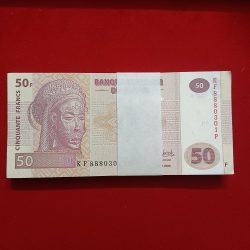 50 F Francs Central Bank oF Congo