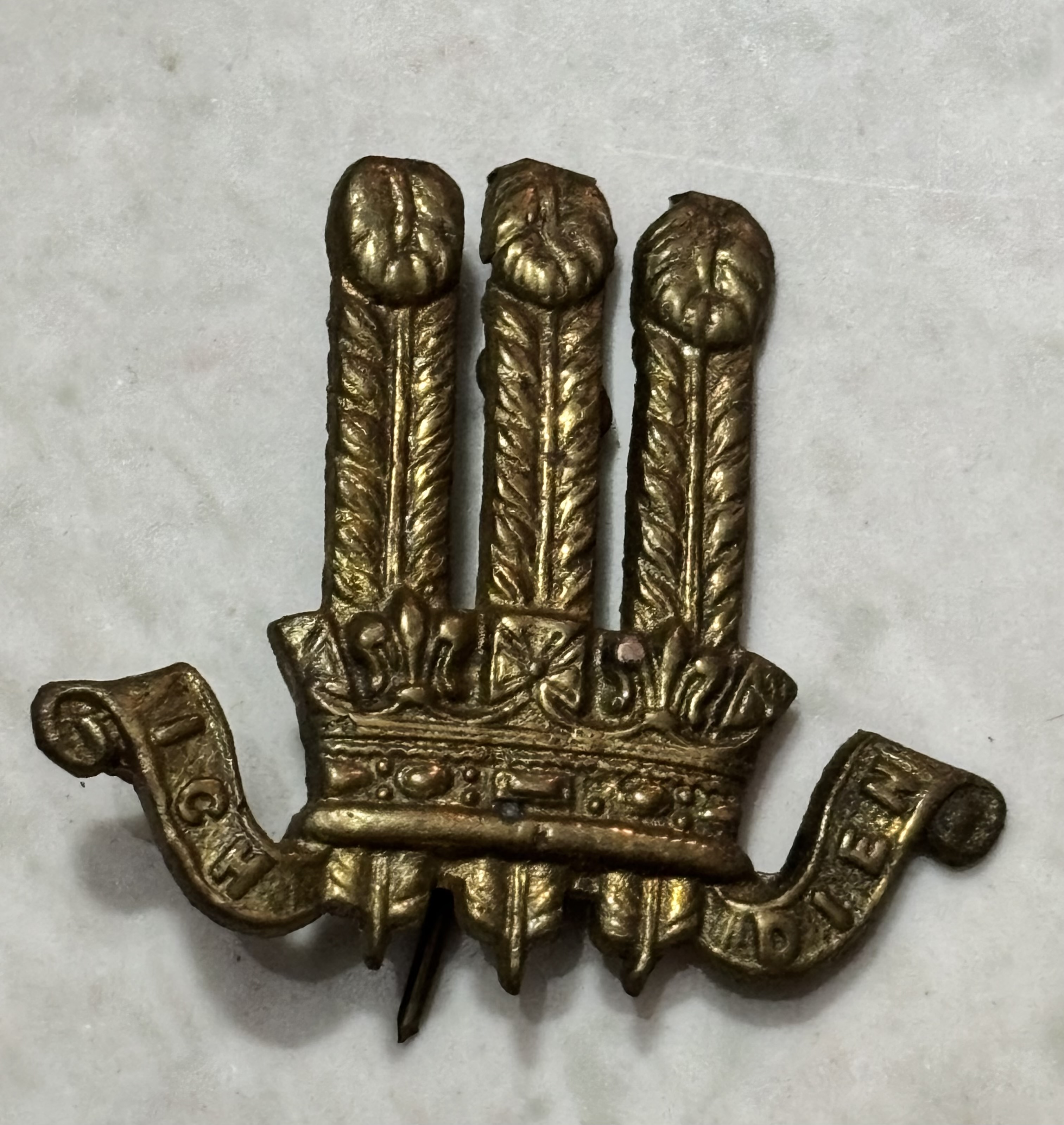 2nd king edward VII Gurkha rifles badge