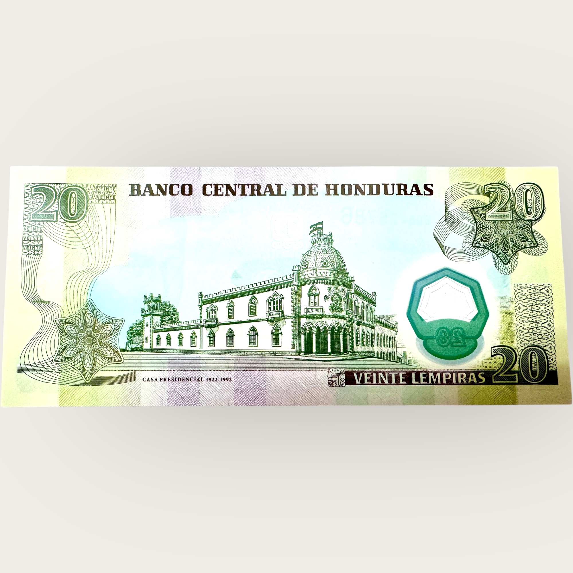 Honduras 20 Lempiras 2008 World Banknote Ending 786 Series