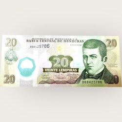 Honduras 20 Lempiras 2008 World Banknote Ending 786 Series