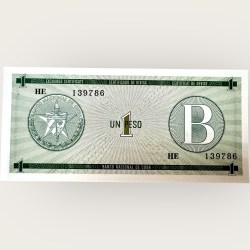 Cuba 1 Peso Issue World Banknote Ending 786 Series