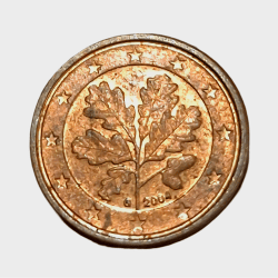 Germany 1 Euro Cent Year 2004 in Collectable Grade.