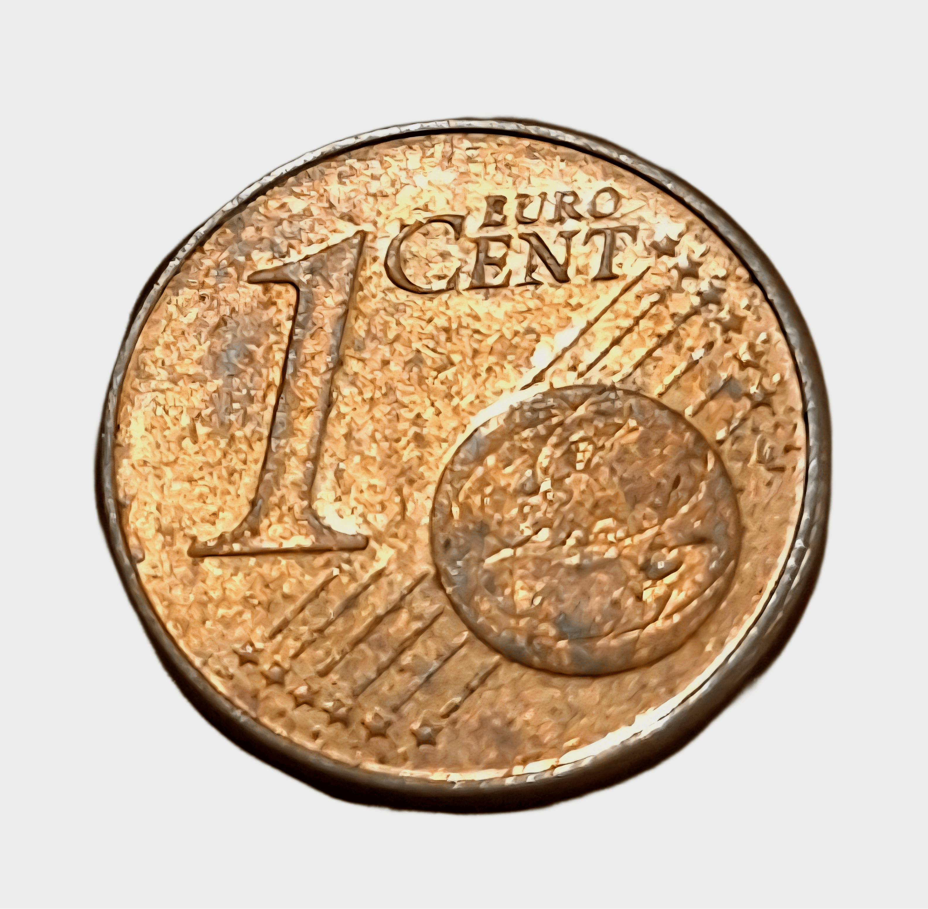 Germany 1 Euro Cent Year 2004 in Collectable Grade.