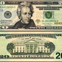 United States of America USA 20 Dollars World Banknote 2017 P546 UNC Unique and Rare