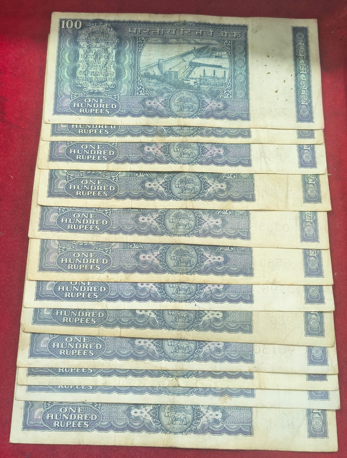 100 Rupees White Patti Governor I.J. Patel Rare Note