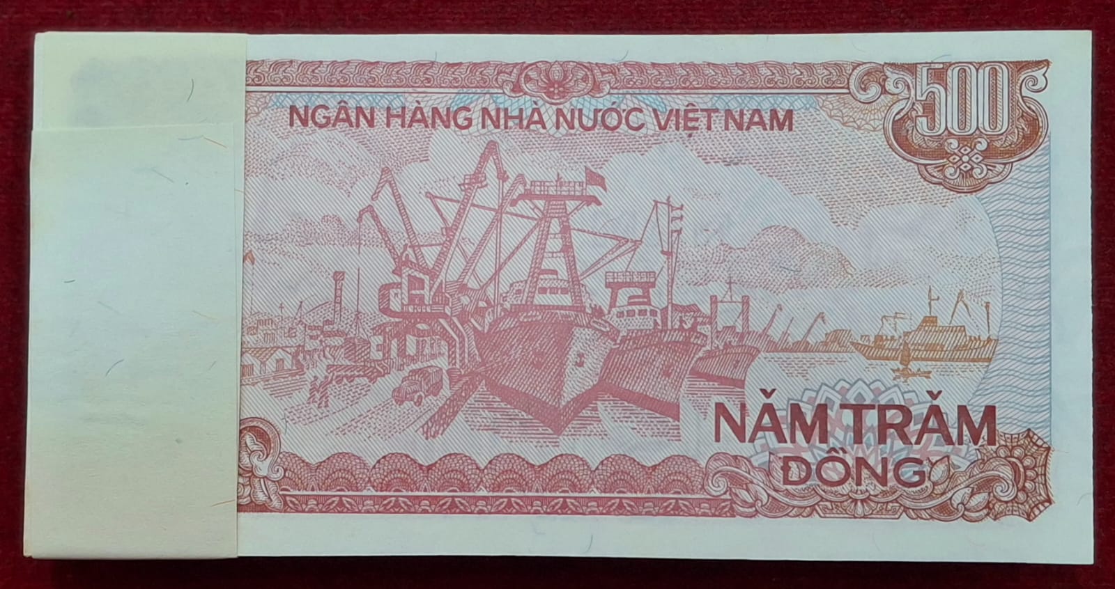 Vietnam 500 DONG Rare ( 100 Note) Serial Packet UNC