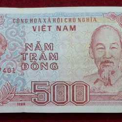 Vietnam 500 DONG Rare ( 100 Note) Serial Packet UNC