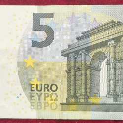 Eurozone 5 Euros Europa Series Rare Note #B-2