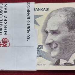 Turkey 5 Lira Rare (100 Note ) GEM NON-Serial Packet