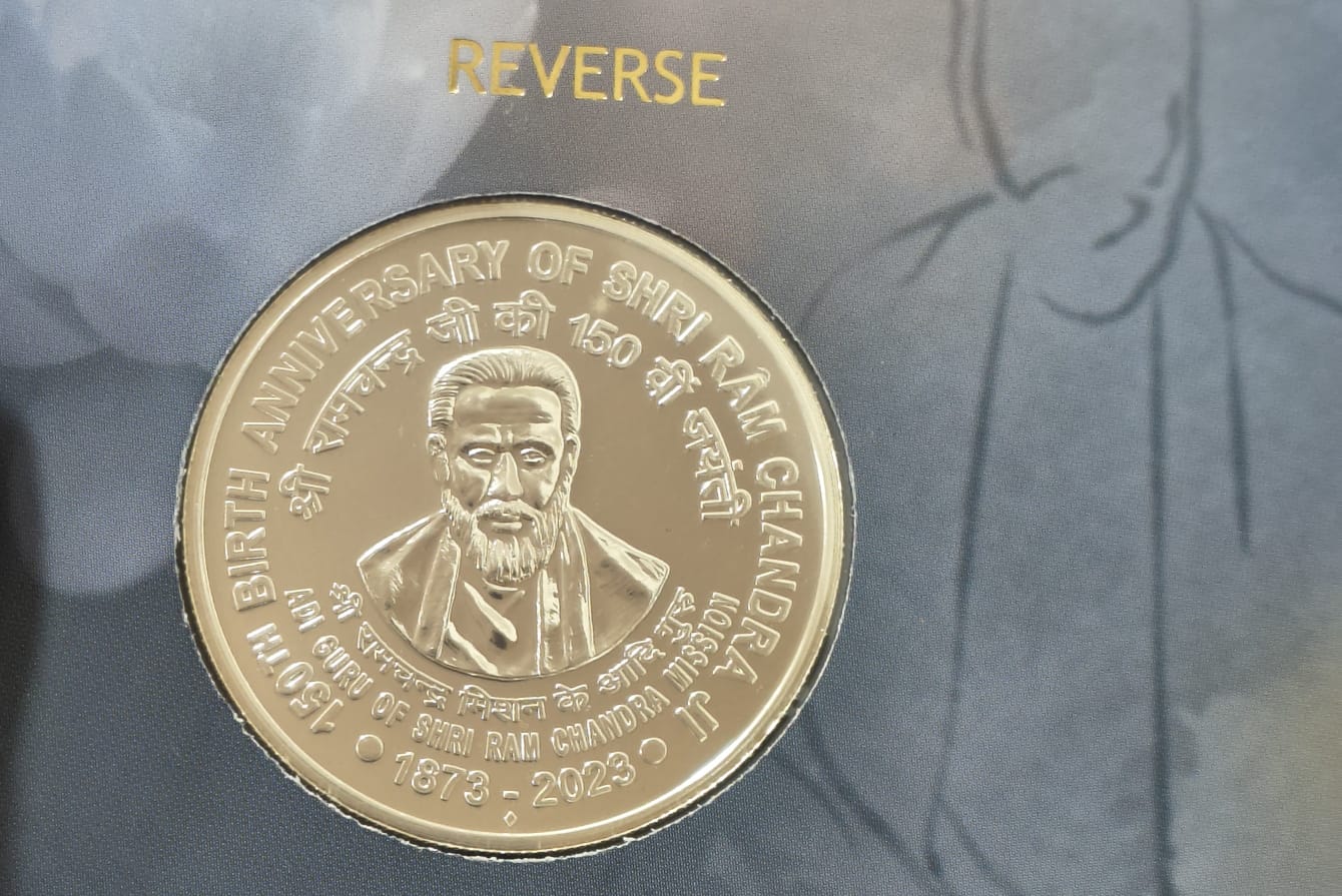 150th Birth Anniversary of Shri Ram Chandra Ji 2023 Mumbai Mint Rare 1 Coin ((UNC Set))
