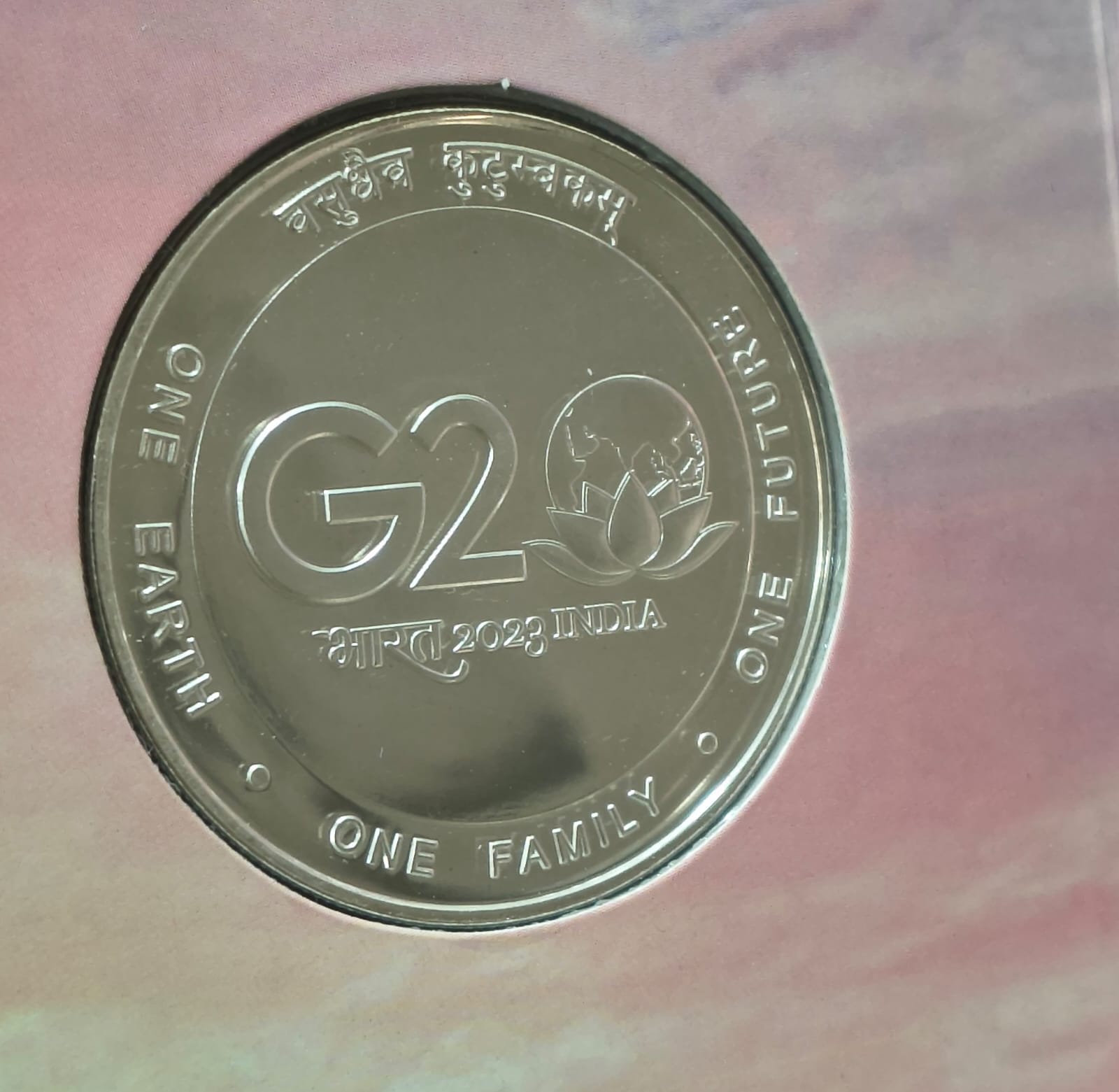 India's G20 Presidency 2023 Kolkata Mint Rare 1 Coin ((UNC Set))