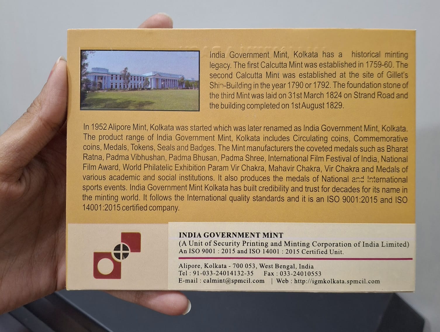 Centenary of Jallianwala BAGH Massacre 2019 Kolkata Mint Rare 1 Coin ((UNC Set))