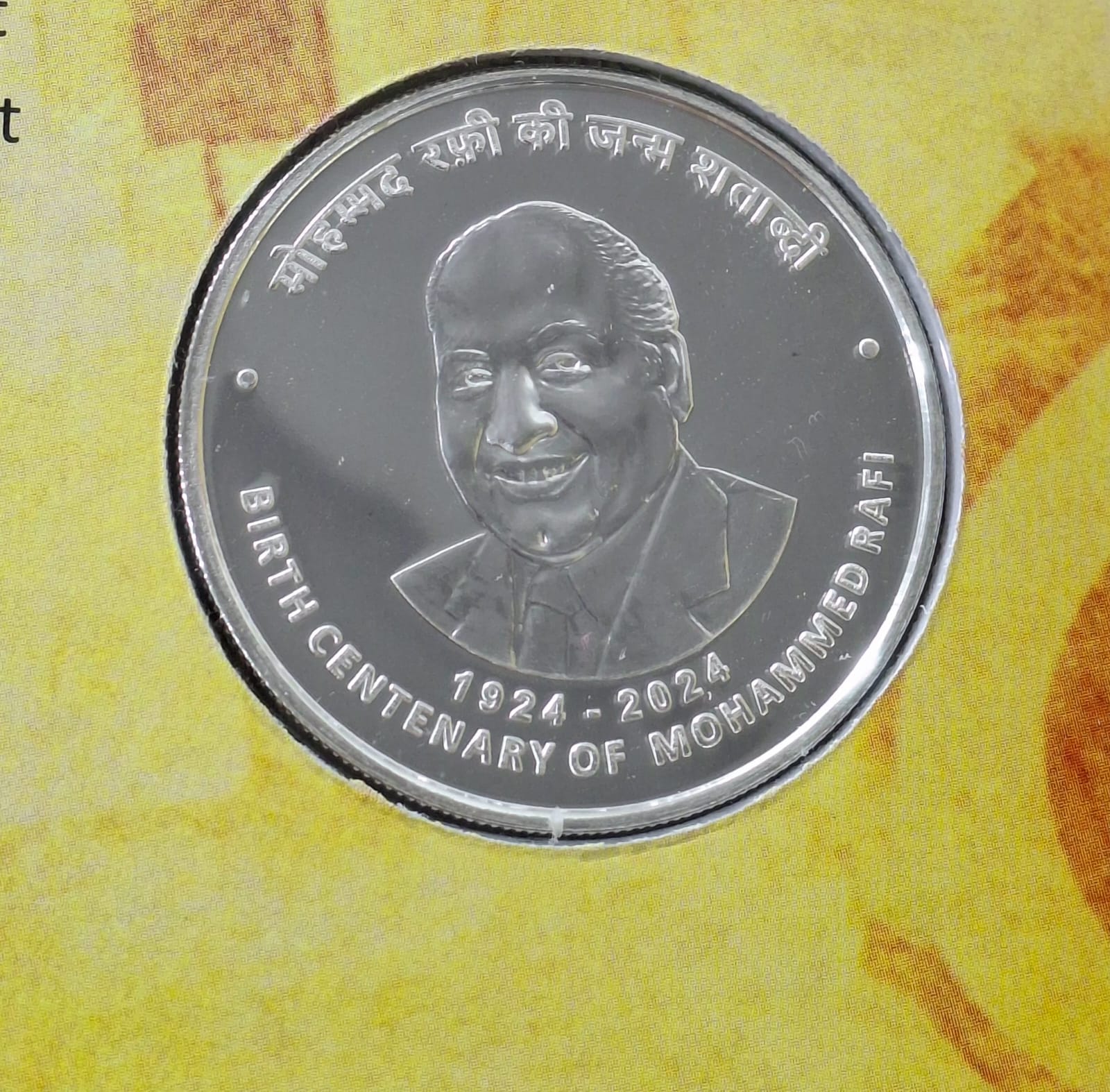 Birth Centenary of Mohammed RAFI 1924-2024 Rare (UNC Set) Kolkata Mint