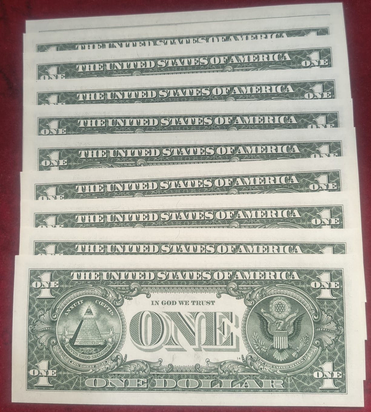 United States 1 Dollar gem unc condition Rare Note