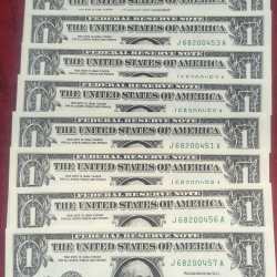 United States 1 Dollar gem unc condition Rare Note
