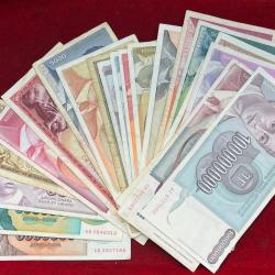 Yugoslavia 27 Different Rare ( 27 Note Set ) # SQU 27