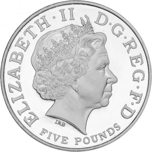 2006 Queen Elizabeth II's Eightieth Birthday Five Pound Crown Proof Set with Beautiful Folder