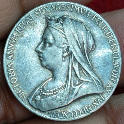 United Kingdom Medal - Victoria Diamond Jubilee; Royal Mint, silver, Weight 9.76 g Extermaly rare 14