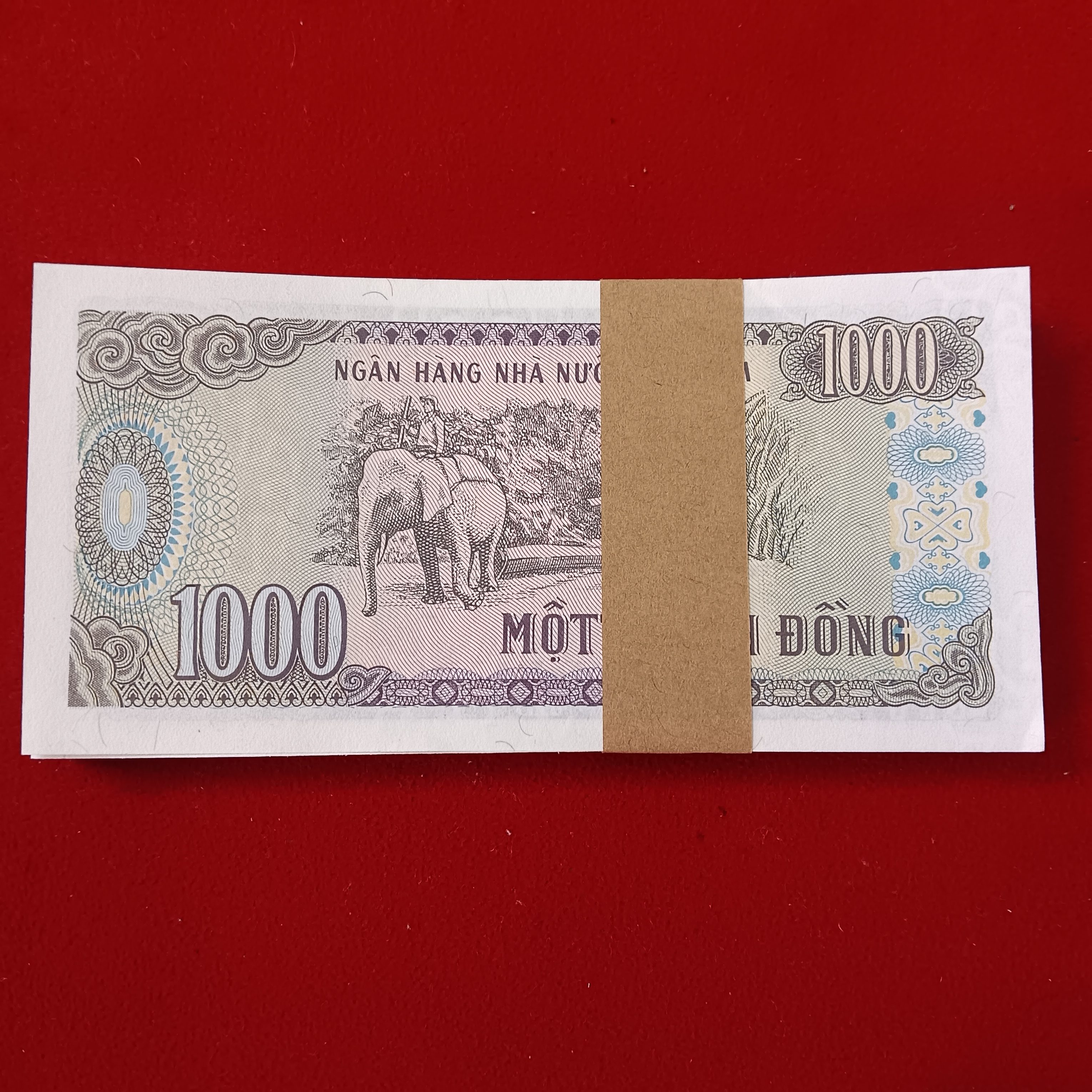 1000 DONG Full Bundle Rare Issue 1988 Year Republic Bank Of Vietnam